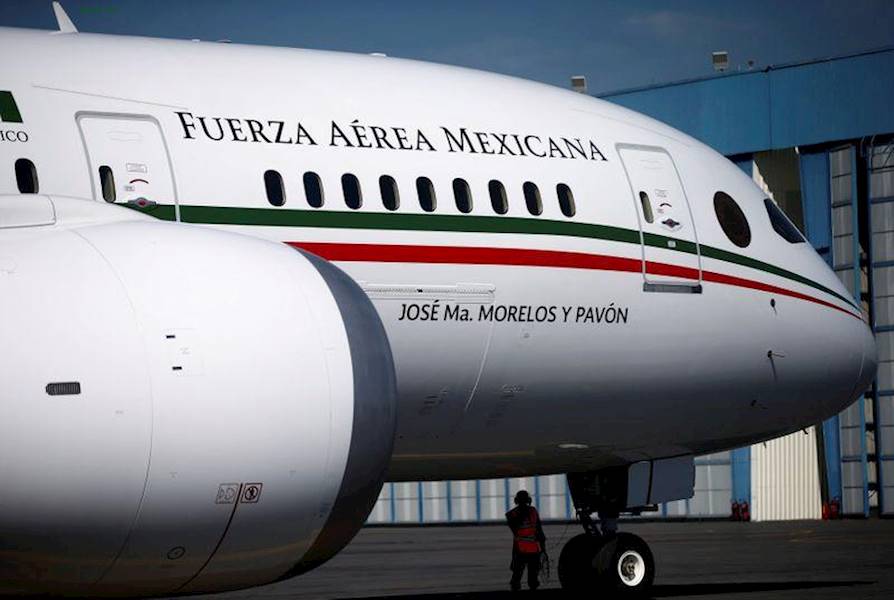 طائرة الرئاسة المكسيكية مقابل 27 دولار لتذكرة اليانصيب